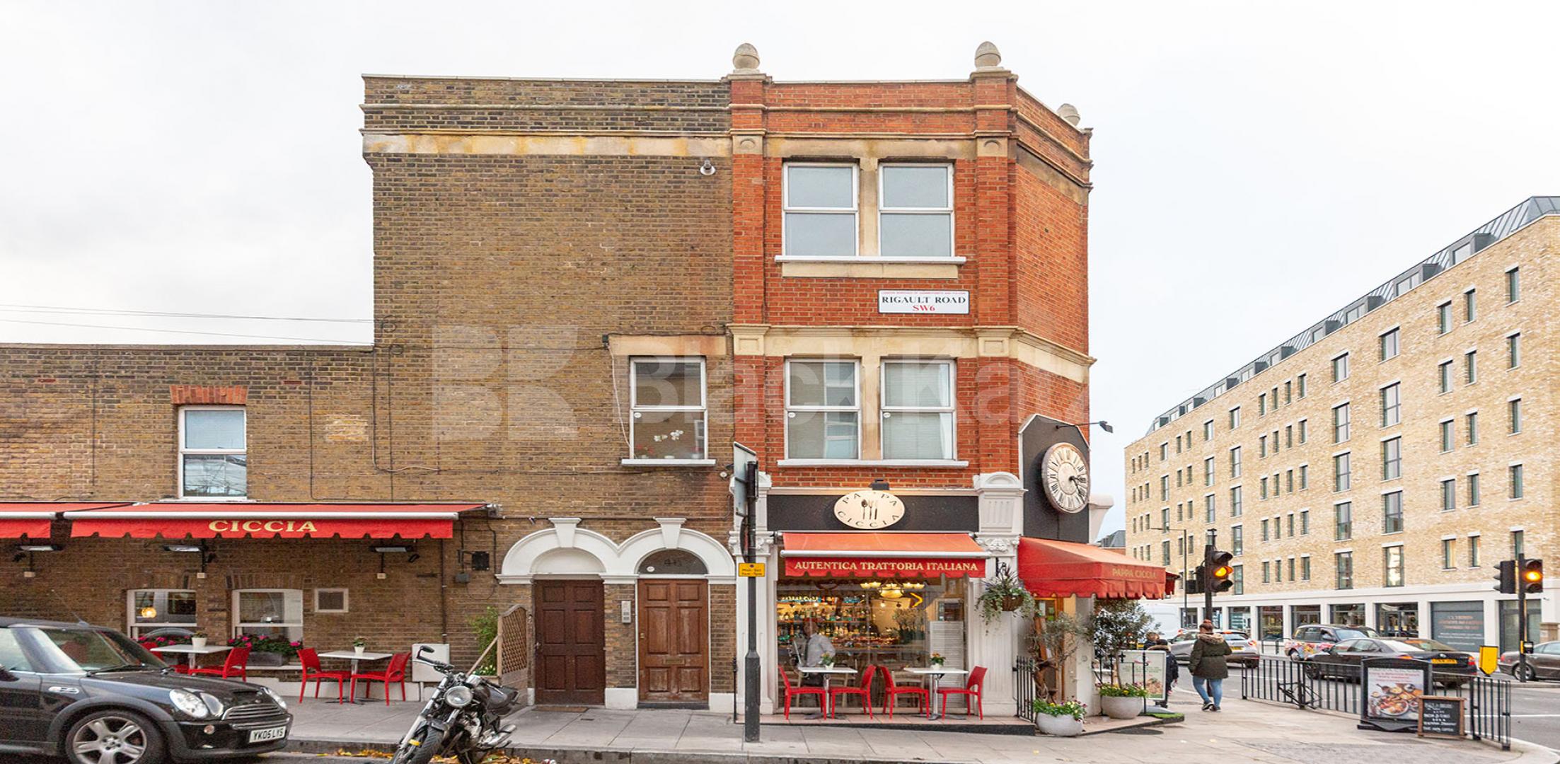 			1 Bedroom, 1 bath, 1 reception Flat			 Fulham High Street, FULHAM 